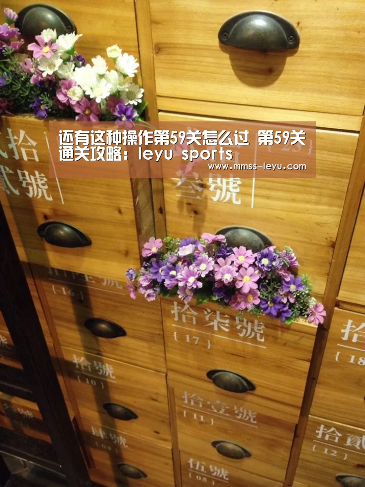 还有这种操作第59关怎么过 第59关通关攻略:leyu sports(图1) leyu sports