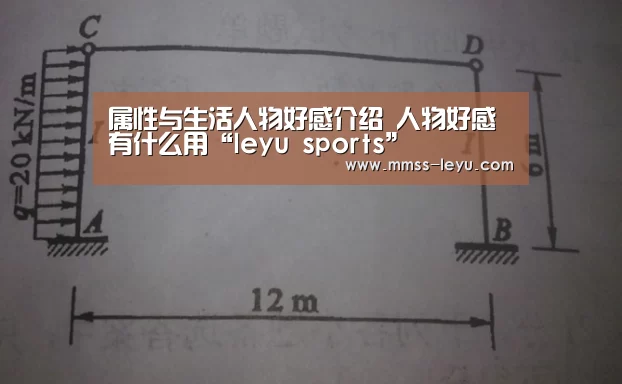 属性与生活人物好感介绍 人物好感有什么用“leyu sports”(图2) 乐鱼体育